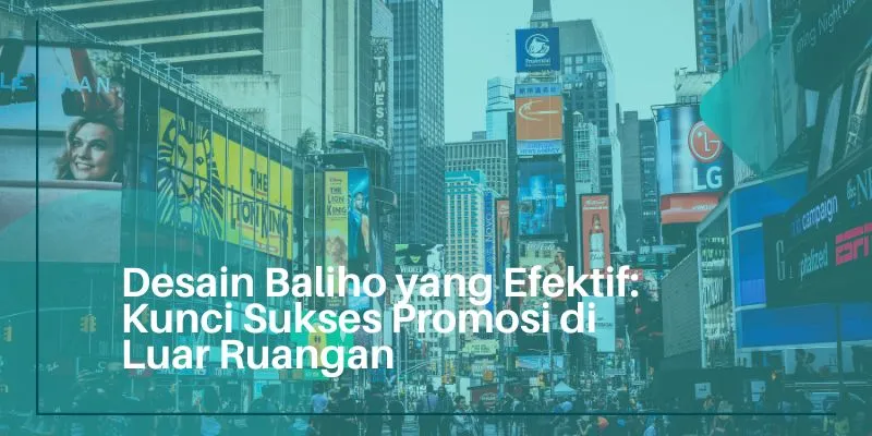desain baliho yang efektif