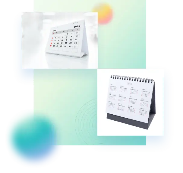 Jasa Desain Kalender Meja